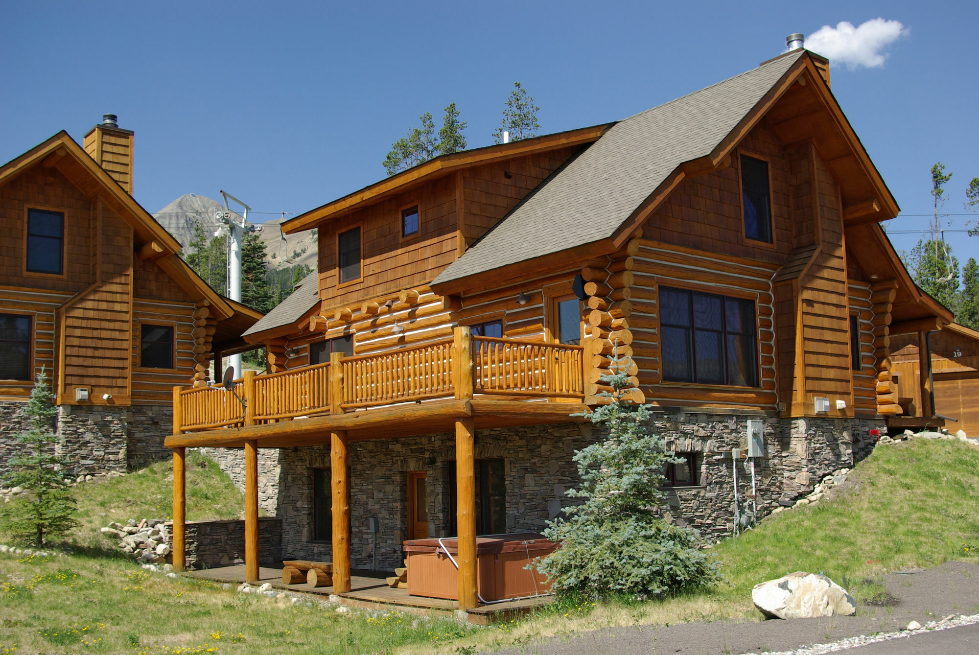 Powder Ridge Cabins Биг-Скай Экстерьер фото